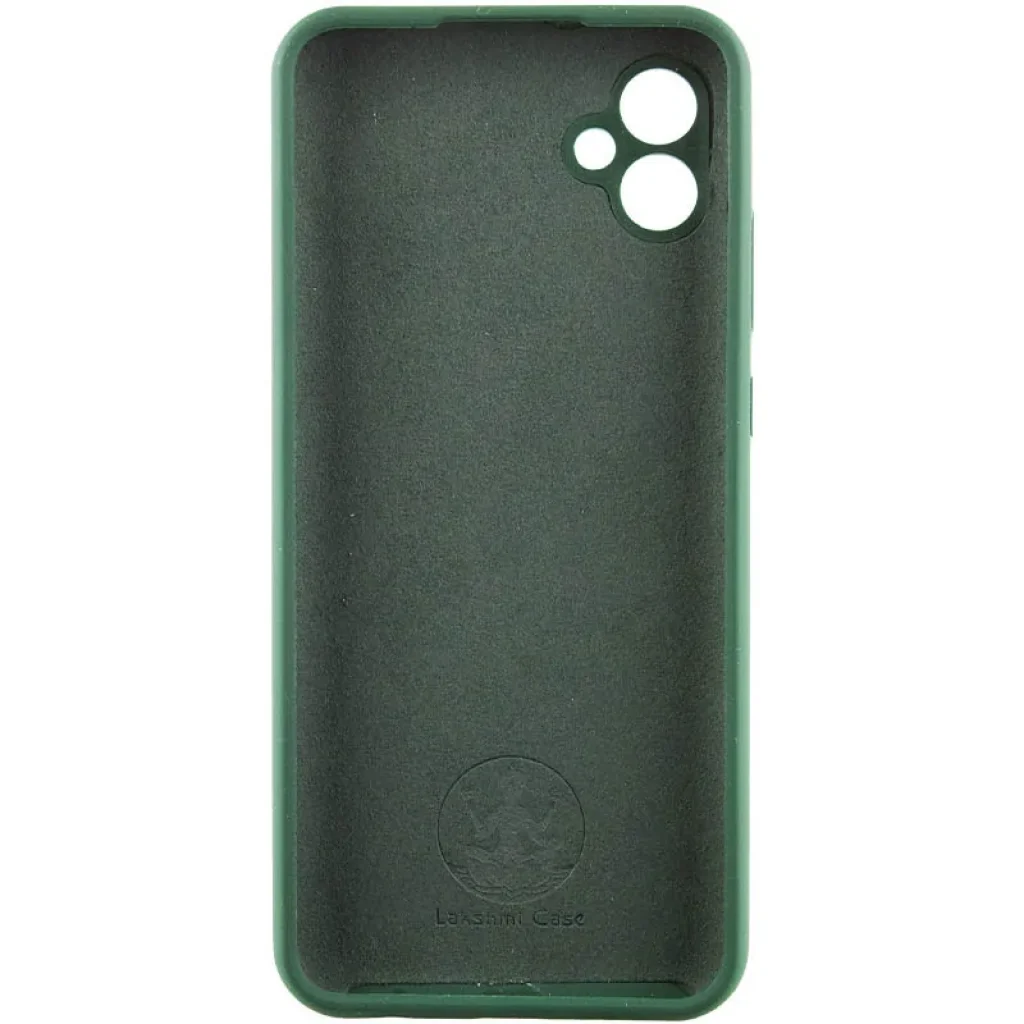 Чехол Silicone Cover Lakshmi Full Camera (AA) для Samsung Galaxy A06 Dark Green