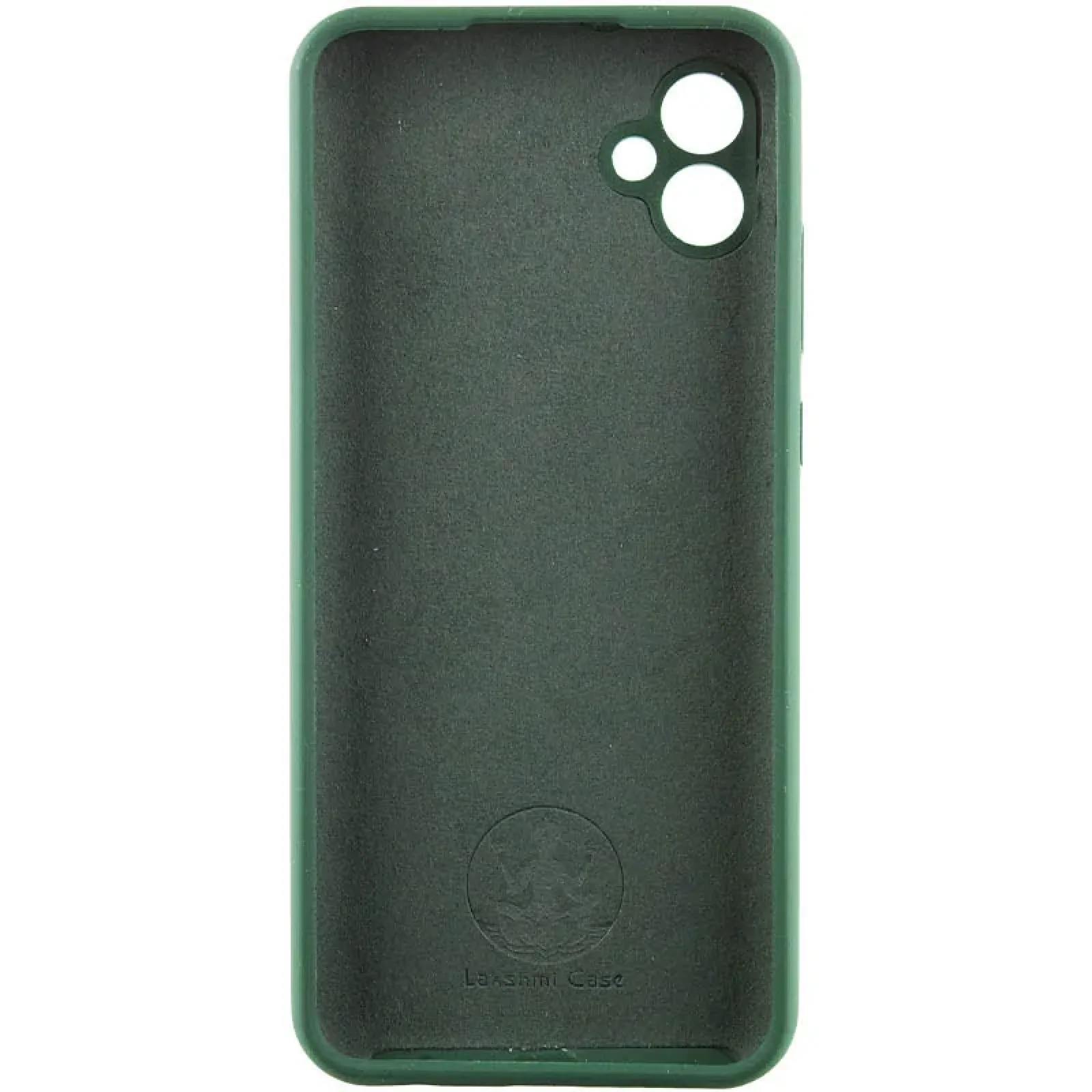 Чохол Silicone Cover Lakshmi Full Camera (AA) для Samsung Galaxy A06 Dark Green