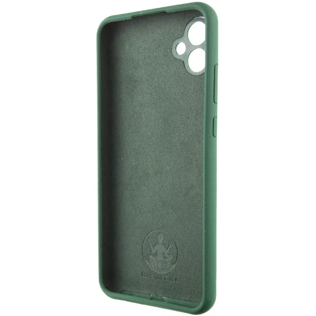 Чехол Silicone Cover Lakshmi Full Camera (AA) для Samsung Galaxy A06 Dark Green