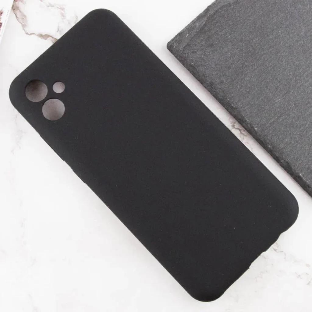Чехол Silicone Cover Lakshmi Full Camera (AA) для Samsung Galaxy A06 Black