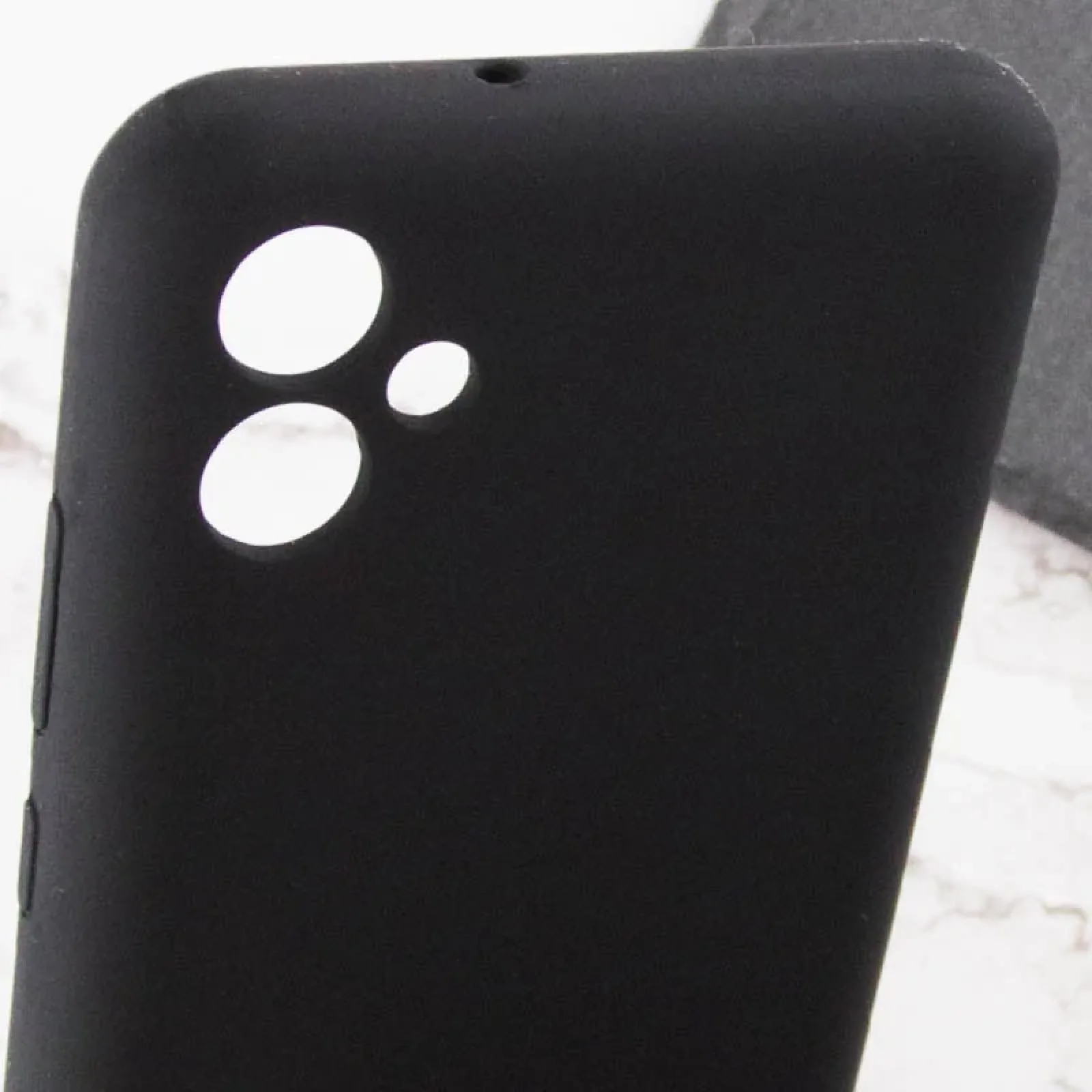 Чехол Silicone Cover Lakshmi Full Camera (AA) для Samsung Galaxy A06 Black