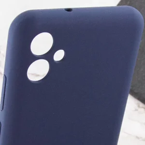 Чохол Silicone Cover Lakshmi Full Camera (AA) для Samsung Galaxy A06 Midnight Blue