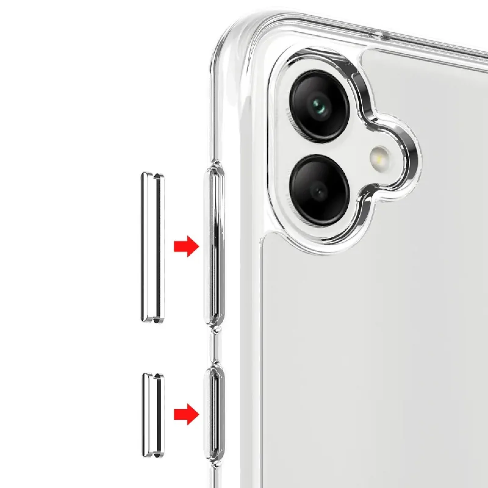 Чохол TPU Space Case Transparent для Samsung Galaxy A06