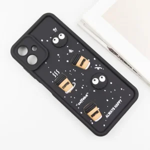 Чехол TPU Toys Case для Samsung Galaxy A06 Black Always Happy