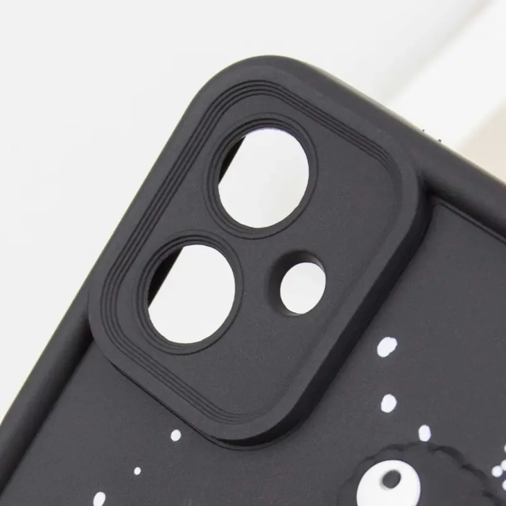 Чехол TPU Toys Case для Samsung Galaxy A06 Black Always Happy