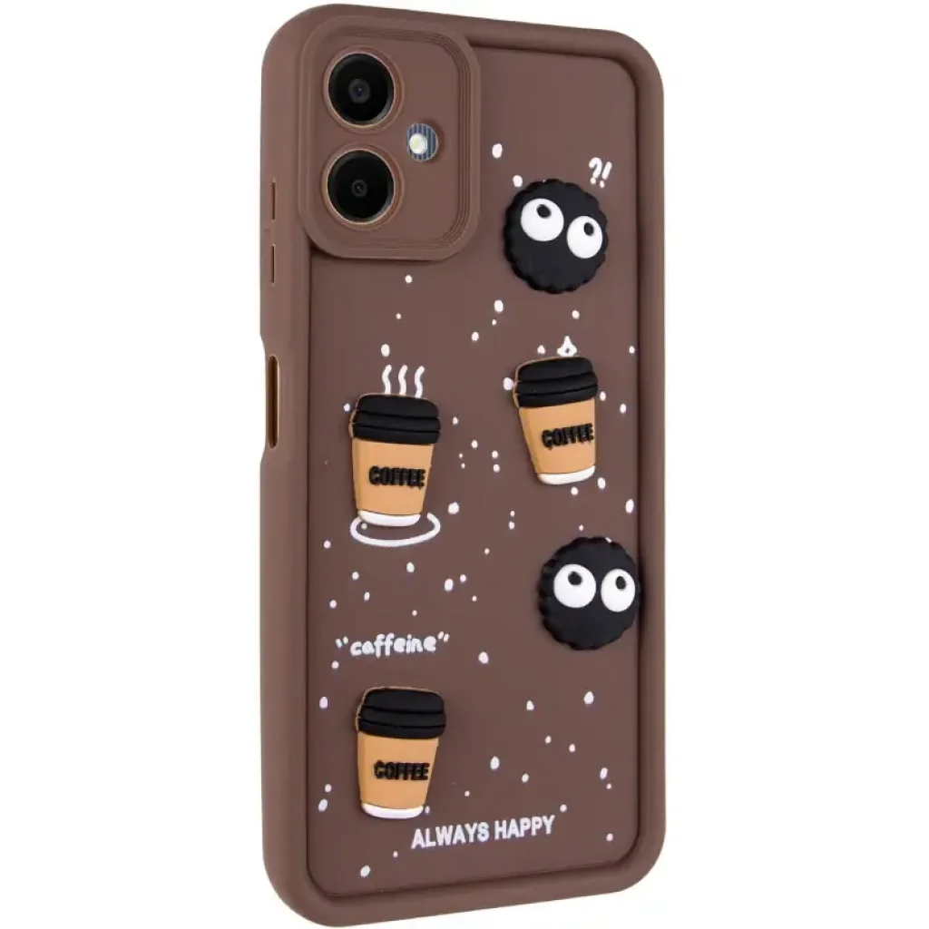 Чохол TPU Toys Case для Samsung Galaxy A06 Brown Always Happy
