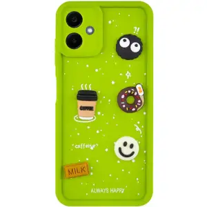 Чохол TPU Toys Case для Samsung Galaxy A06 Light Green Always Happy