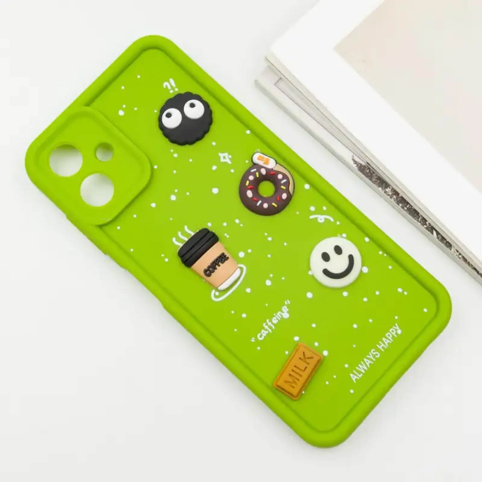 Чохол TPU Toys Case для Samsung Galaxy A06 Light Green Always Happy
