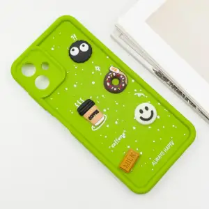 Чохол TPU Toys Case для Samsung Galaxy A06 Light Green Always Happy