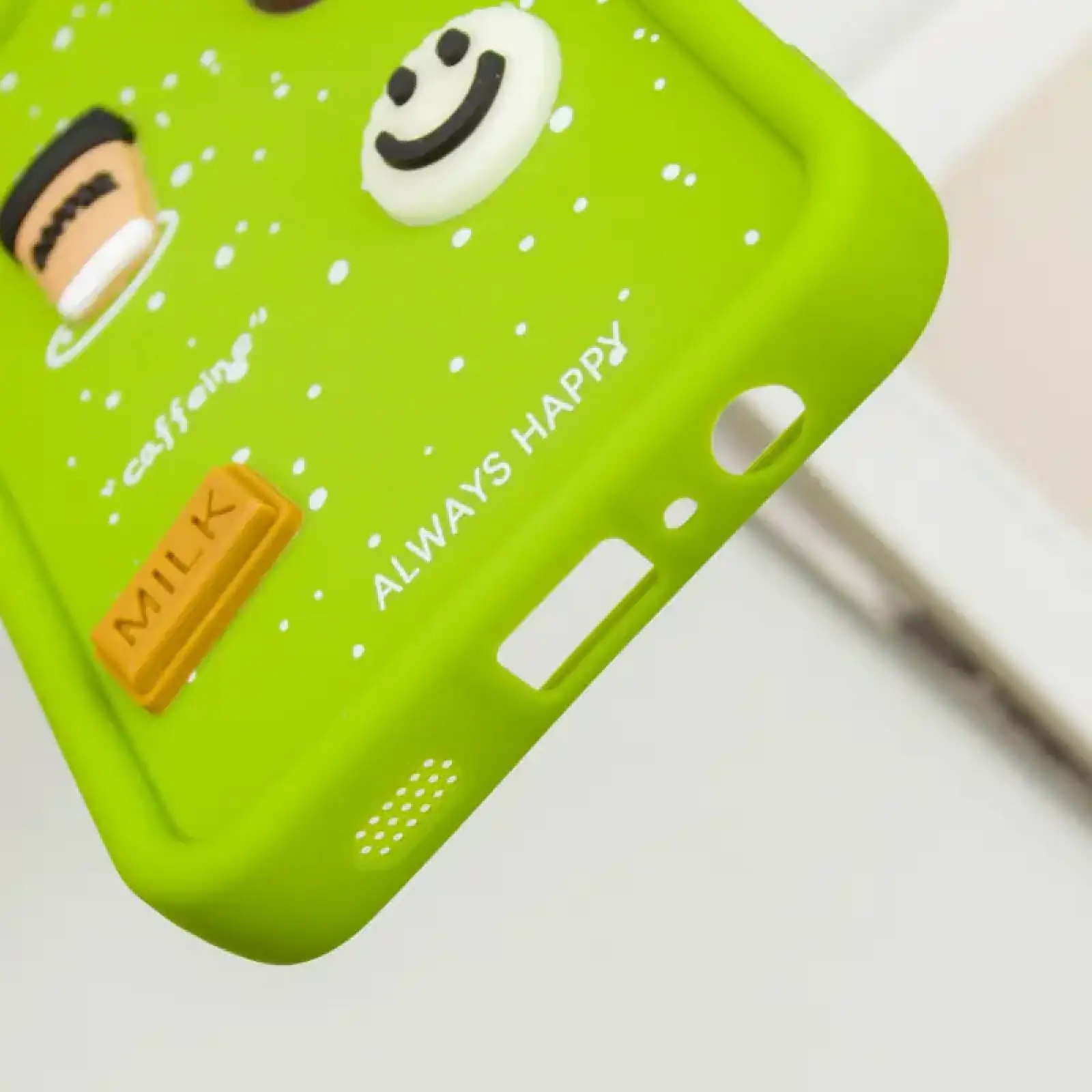 Чохол TPU Toys Case для Samsung Galaxy A06 Light Green Always Happy