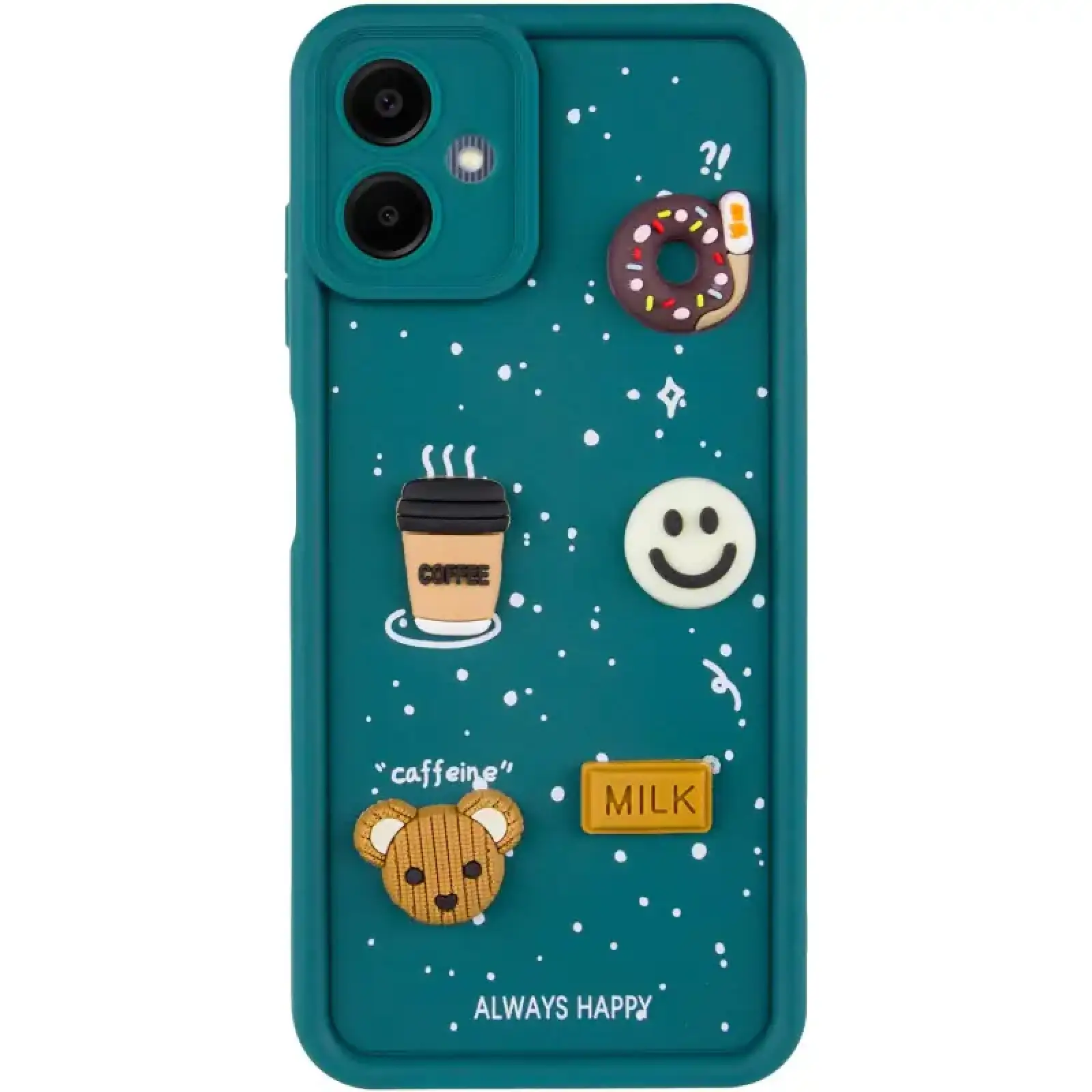 Чехол TPU Toys Case для Samsung Galaxy A06 Pine Green Always Happy
