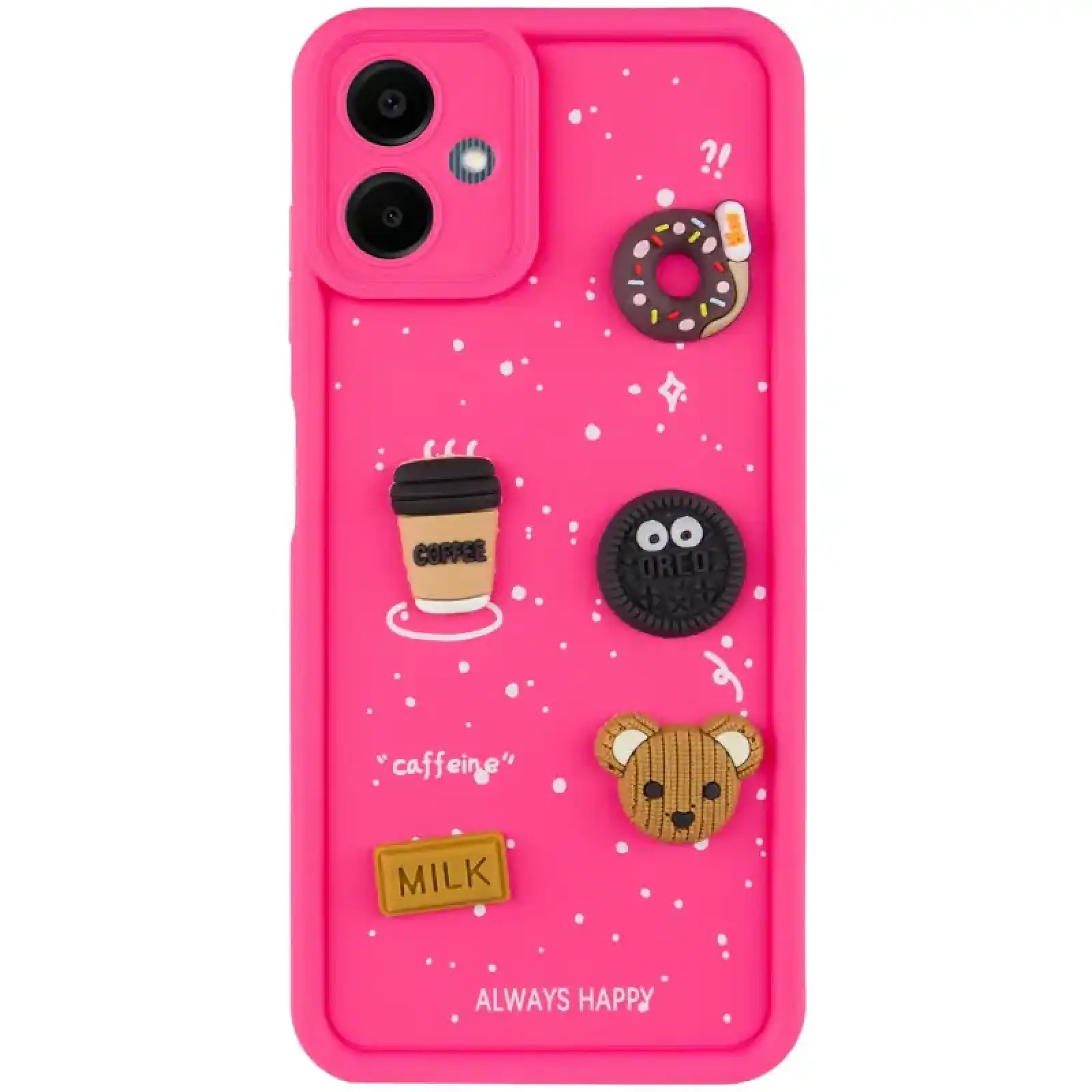 Чехол TPU Toys Case для Samsung Galaxy A06 Pink Always Happy