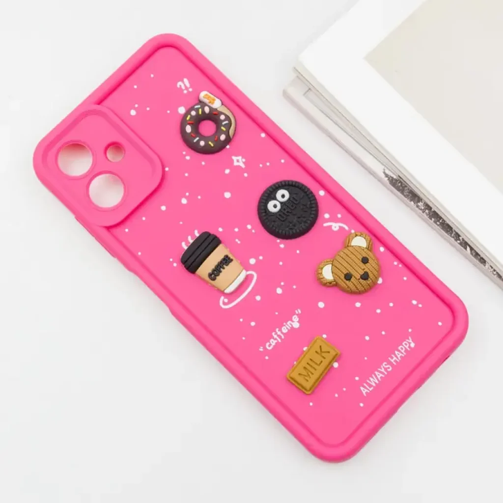 Чехол TPU Toys Case для Samsung Galaxy A06 Pink Always Happy