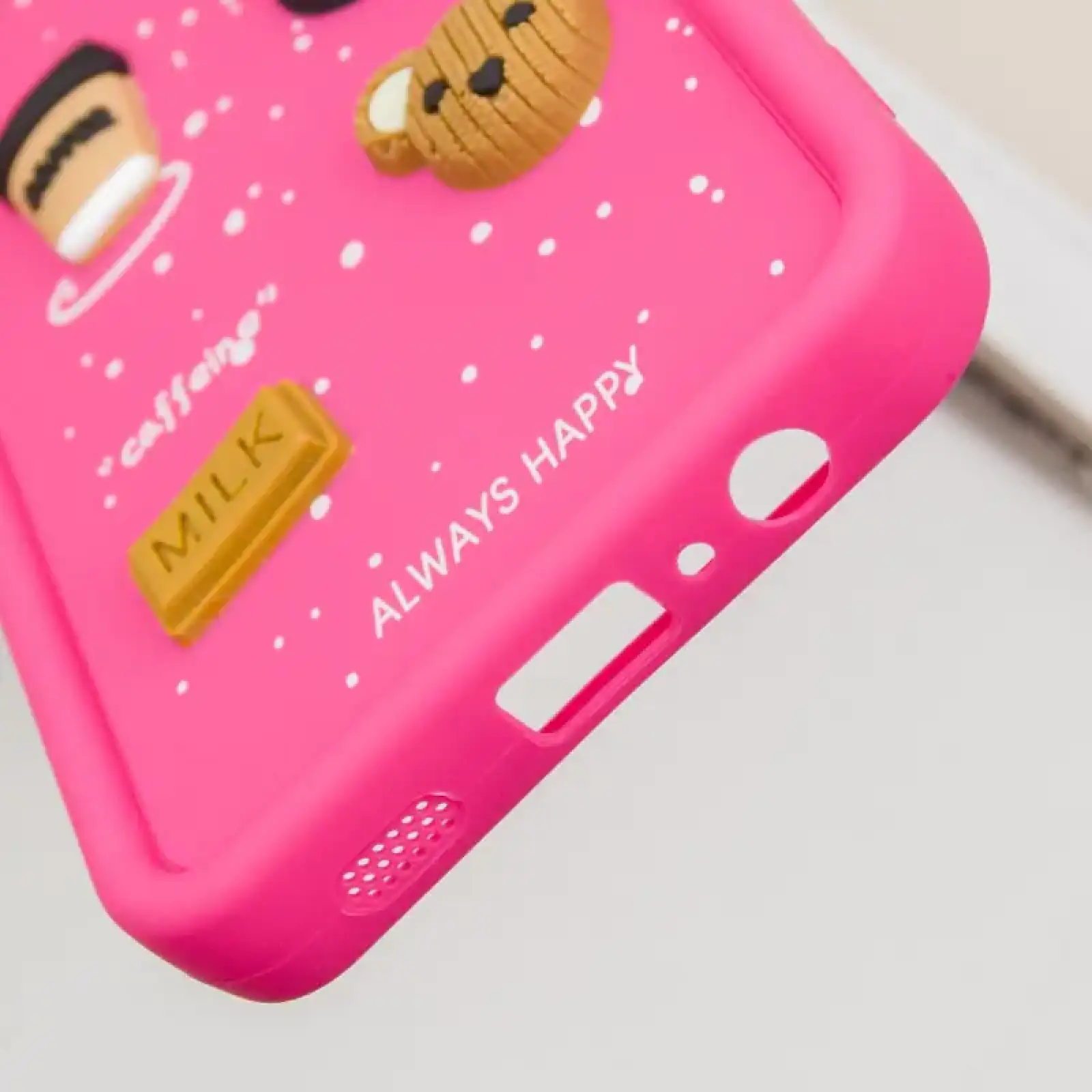 Чехол TPU Toys Case для Samsung Galaxy A06 Pink Always Happy