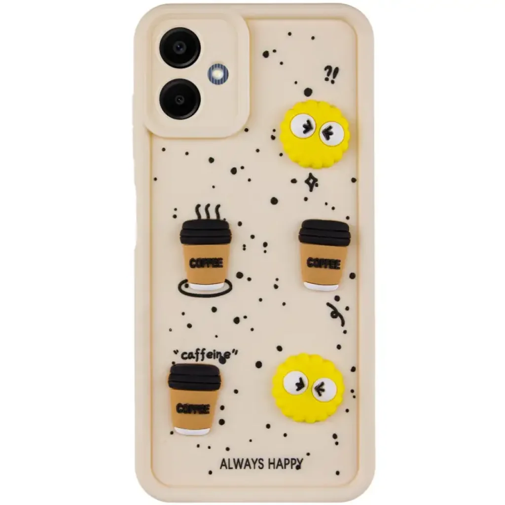 Чехол TPU Toys Case для Samsung Galaxy A06 Sand Always Happy