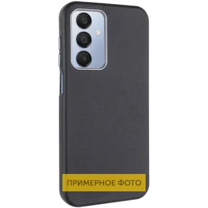 Колір: Чорний - Чохол Leather Case Metal Buttons для Samsung Galaxy A06 Black