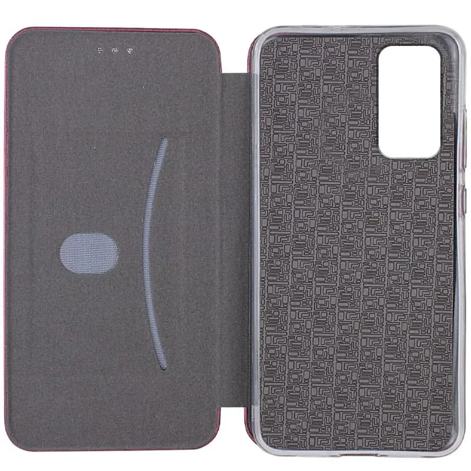 Чехол Classy PU Case для Samsung Galaxy A16 5G Bordo