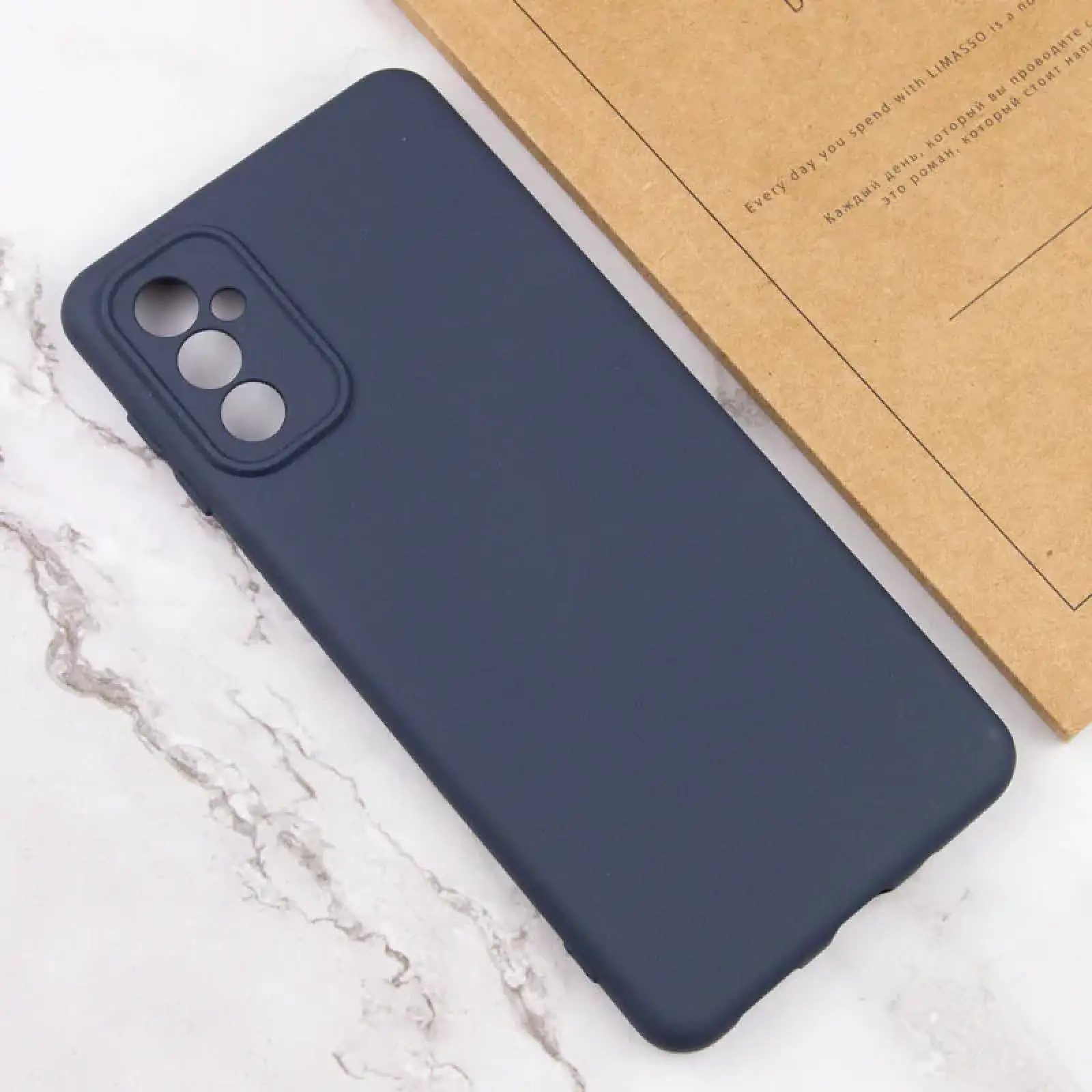 Чехол Silicone Cover Lakshmi Full Camera (AA) для Samsung Galaxy A16 4G/5G Midnight Blue