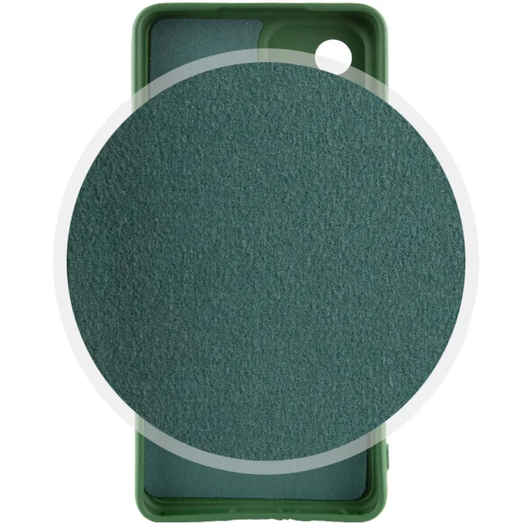 Чехол Silicone Cover Lakshmi Full Camera (AA) для Samsung Galaxy A16 4G/5G Dark Green