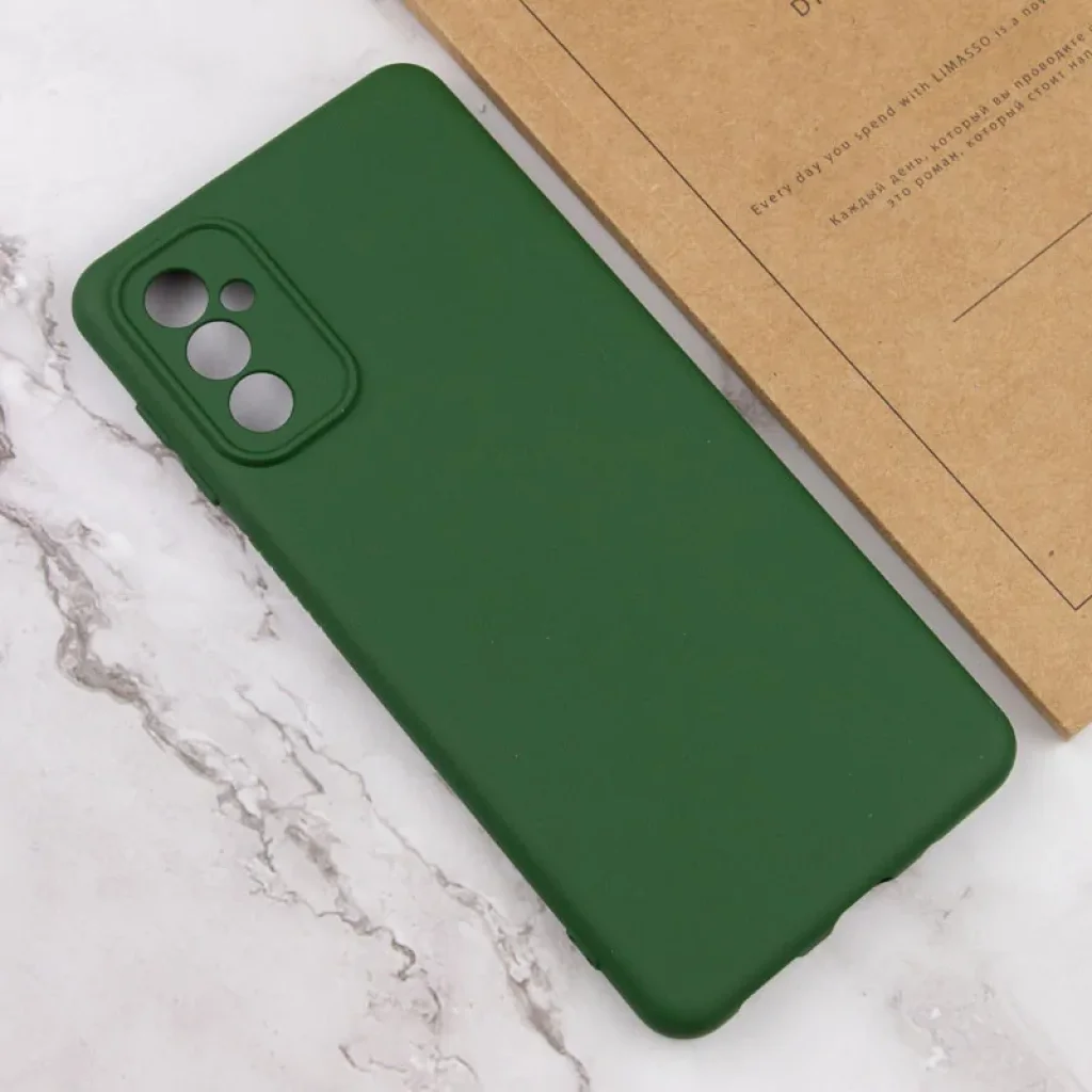 Чехол Silicone Cover Lakshmi Full Camera (AA) для Samsung Galaxy A16 4G/5G Dark Green