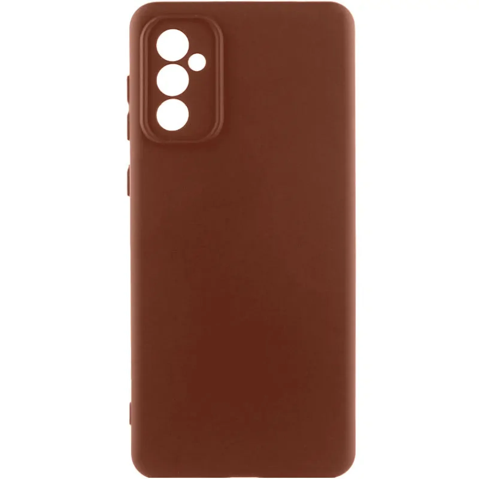 Чохол Silicone Cover Lakshmi Full Camera (AA) для Samsung Galaxy A16 4G/5G Brown