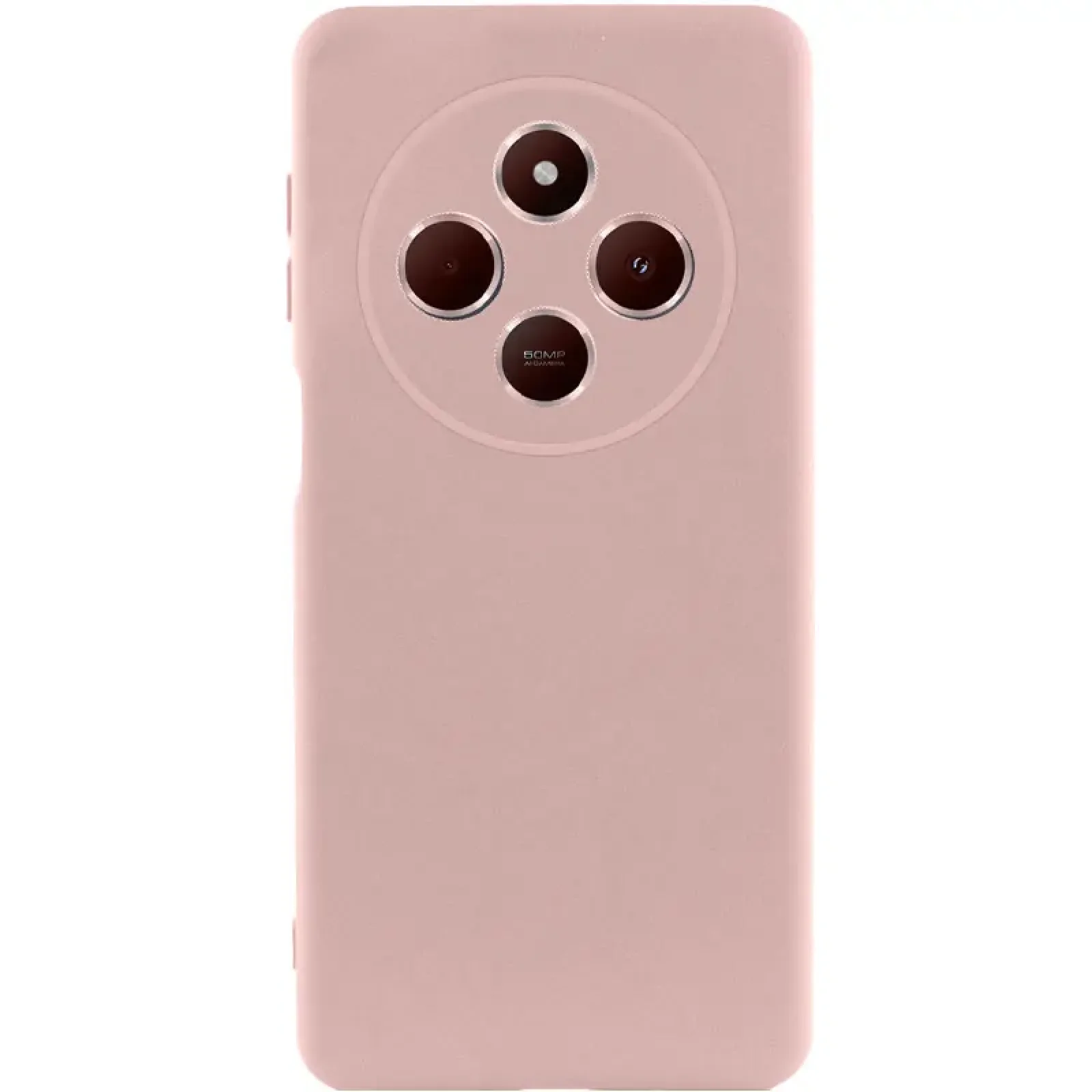 Чохол Silicone Cover Lakshmi Full Camera (AA) для Xiaomi Redmi 14C, Poco C75 Pink Sand