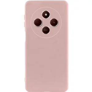 Цвет: Розовый - Чехол Silicone Cover Lakshmi Full Camera (AA) для Xiaomi Redmi 14C, Poco C75 Pink Sand