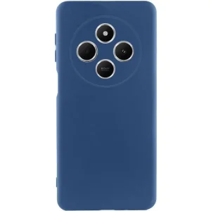 Цвет: Синий - Чехол Silicone Cover Lakshmi Full Camera (AA) для Xiaomi Redmi 14C, Poco C75 Navy Blue