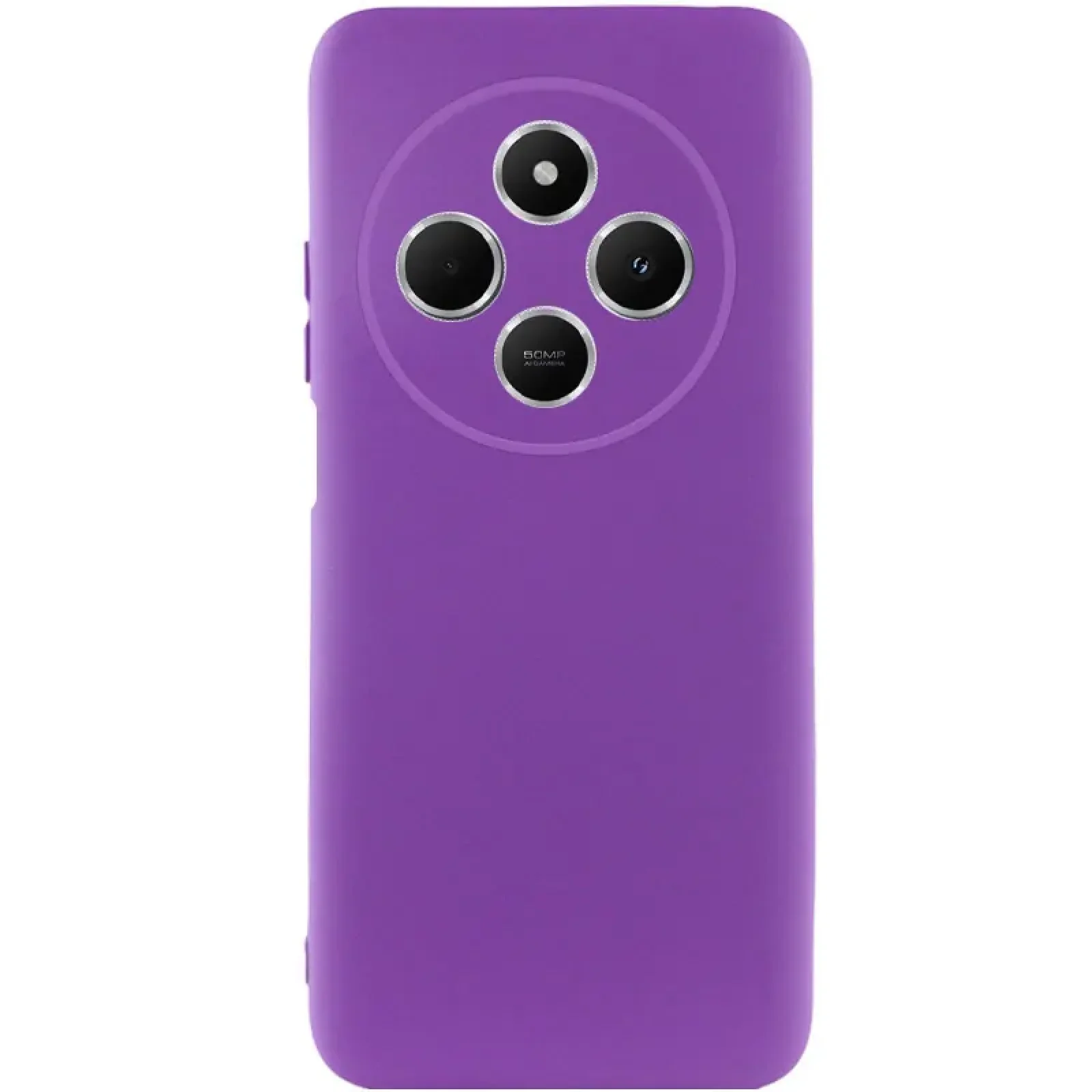 Чехол Silicone Cover Lakshmi Full Camera (AA) для Xiaomi Redmi 14C, Poco C75 Purple