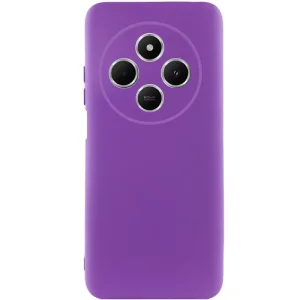 Цвет: Фиолетовый - Чехол Silicone Cover Lakshmi Full Camera (AA) для Xiaomi Redmi 14C, Poco C75 Purple