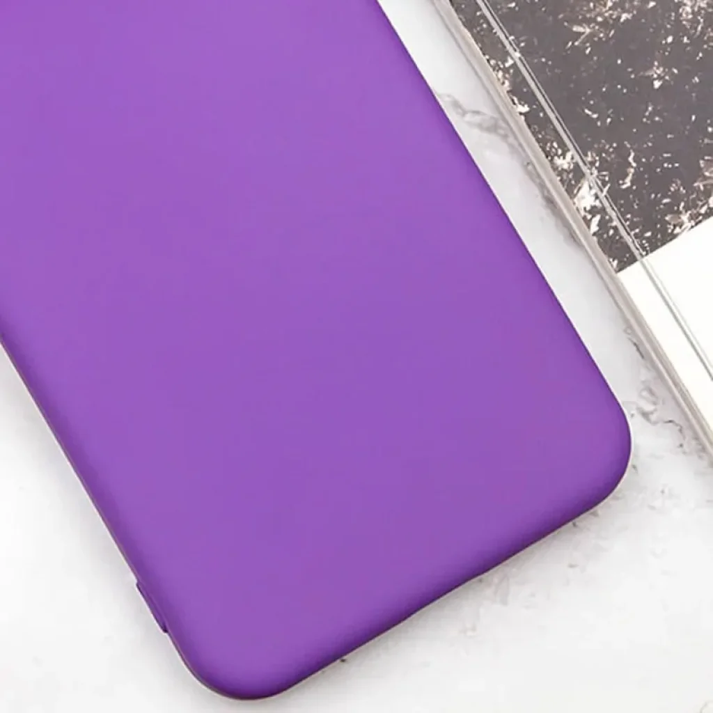 Чехол Silicone Cover Lakshmi Full Camera (AA) для Xiaomi Redmi 14C, Poco C75 Purple