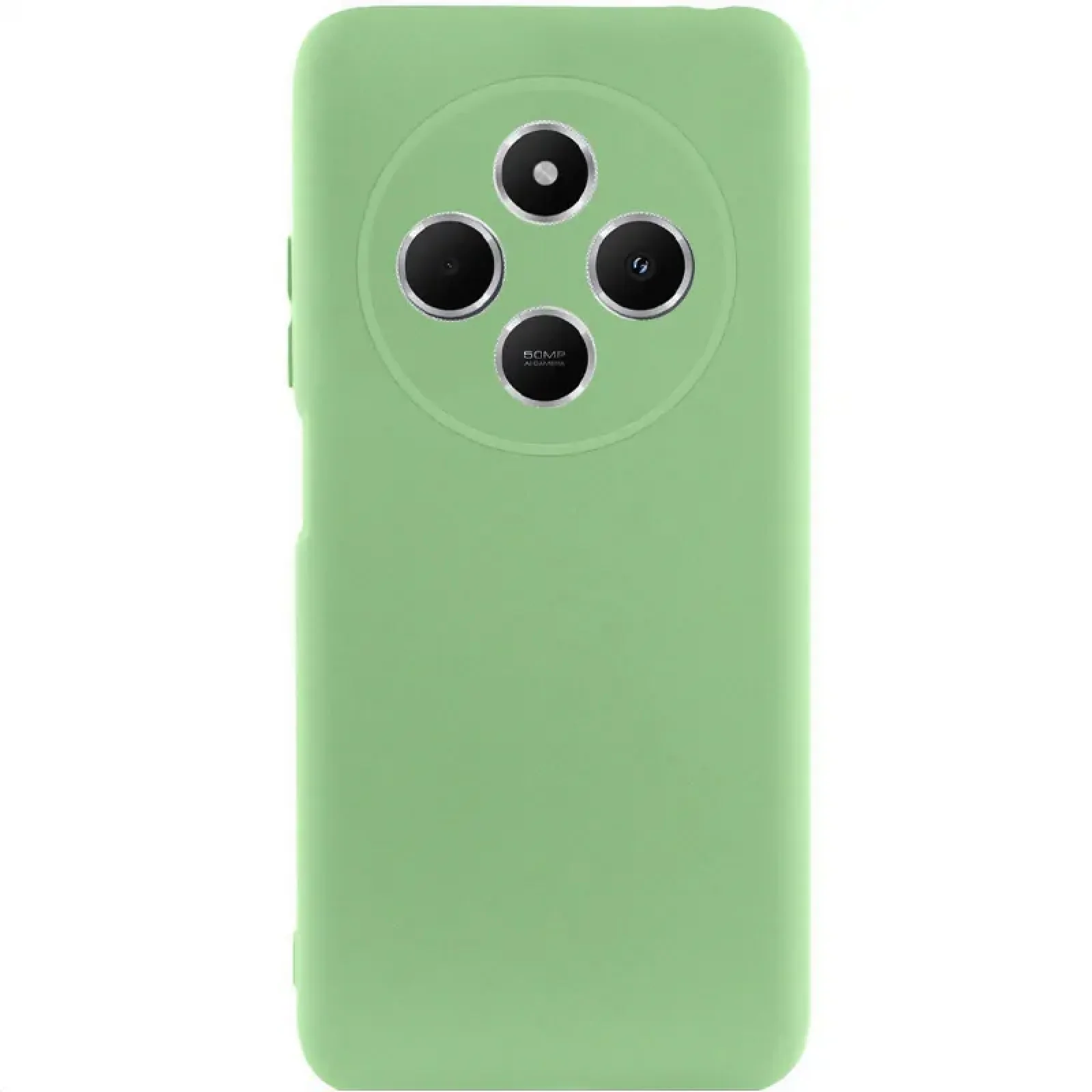 Чехол Silicone Cover Lakshmi Full Camera (AA) для Xiaomi Redmi 14C, Poco C75 Pistachio