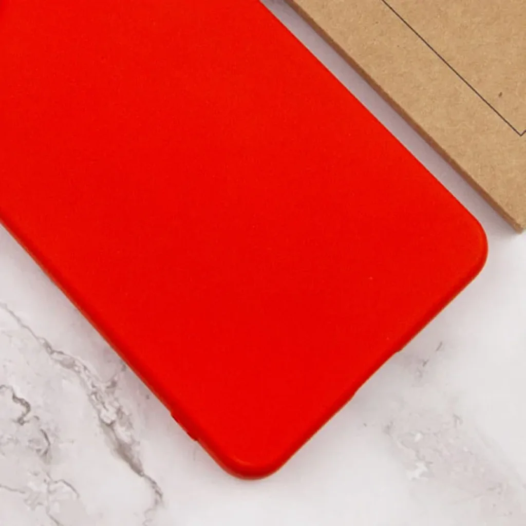 Чохол Silicone Cover Lakshmi Full Camera (AA) для Xiaomi Redmi 14C, Poco C75 Red
