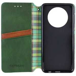 Чехол Getman Cubic PU Case для Xiaomi Redmi 14C, Poco C75 Green