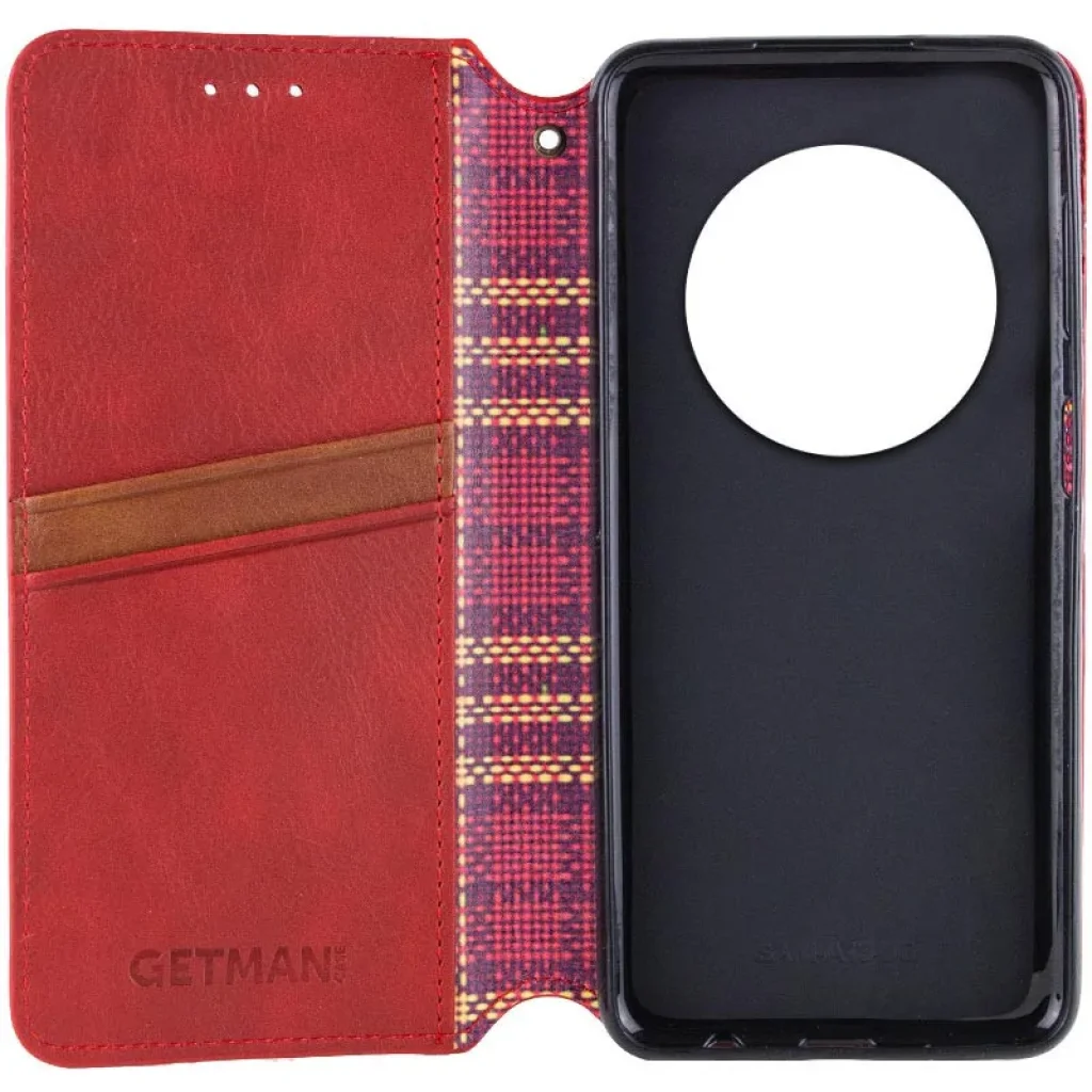 Чехол Getman Cubic PU Case для Xiaomi Redmi 14C, Poco C75 Red
