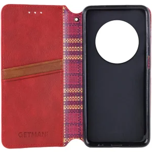 Чехол Getman Cubic PU Case для Xiaomi Redmi 14C, Poco C75 Red