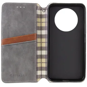 Чохол Getman Cubic PU Case для Xiaomi Redmi 14C, Poco C75 Grey