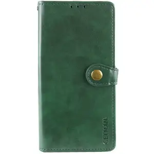 Цвет: Зеленый - Чехол Getman Gallant PU Case для Xiaomi Redmi 14C, Poco C75 Green