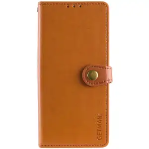 Цвет: Коричневый - Чехол Getman Gallant PU Case для Xiaomi Redmi 14C, Poco C75 Brown