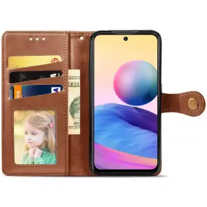 Чехол Getman Gallant PU Case для Xiaomi Redmi 14C, Poco C75 Brown