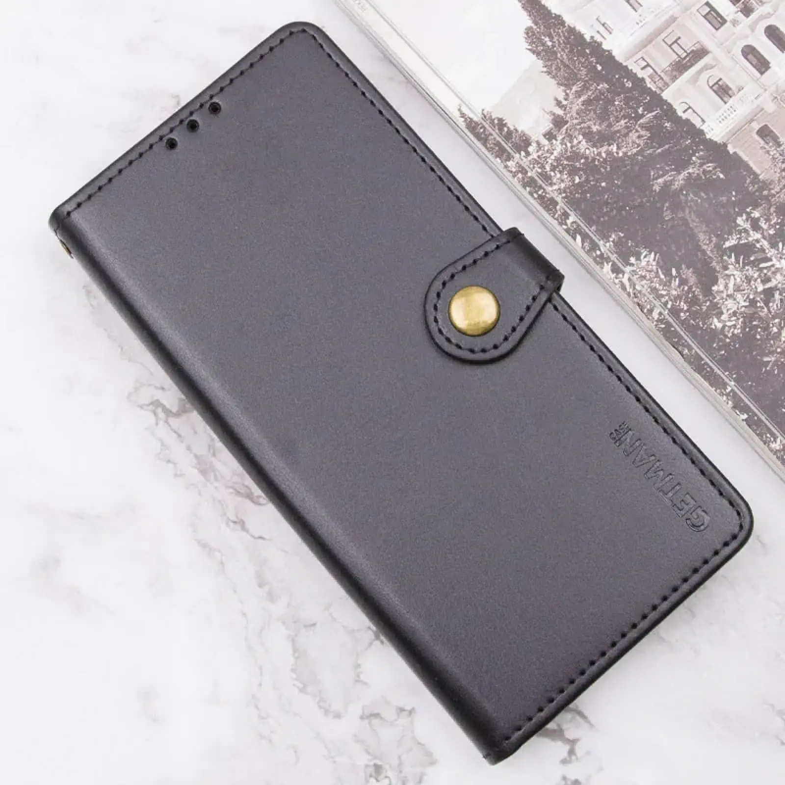 Чехол Getman Gallant PU Case для Xiaomi Redmi 14C, Poco C75 Black