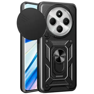 Чехол Camshield Serge Ring для Xiaomi Redmi 14C, Redmi A4 5G, Poco C75 Black