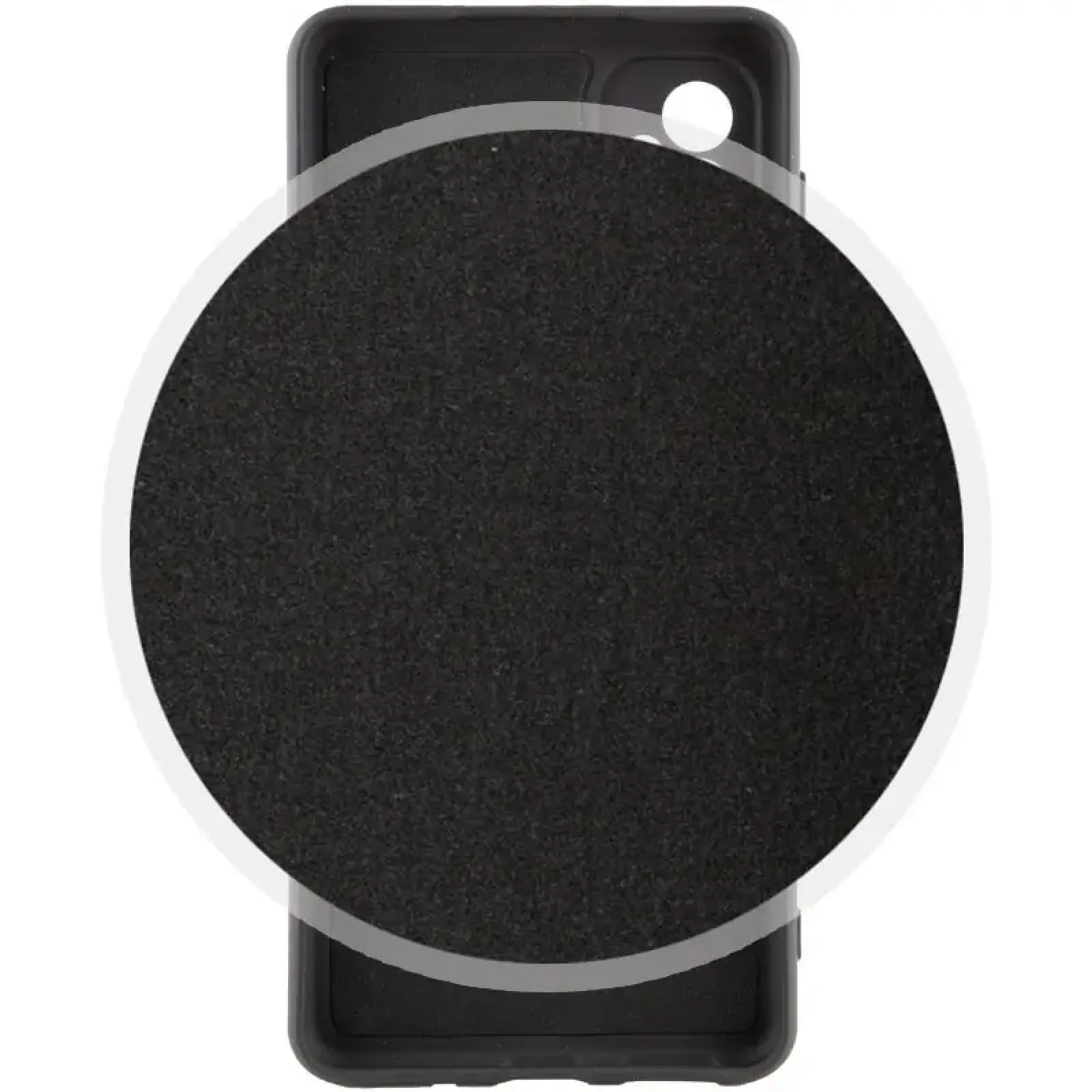 Чохол Silicone Cover Lakshmi Full Camera (AA) для Motorola Moto G85 Black