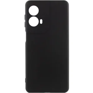 Цвет: Черный - Чехол Silicone Cover Lakshmi Full Camera (AA) для Motorola Moto G85 Black