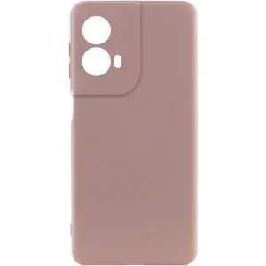 Цвет: Розовый - Чехол Silicone Cover Lakshmi Full Camera (AA) для Motorola Moto G85 Pink Sand