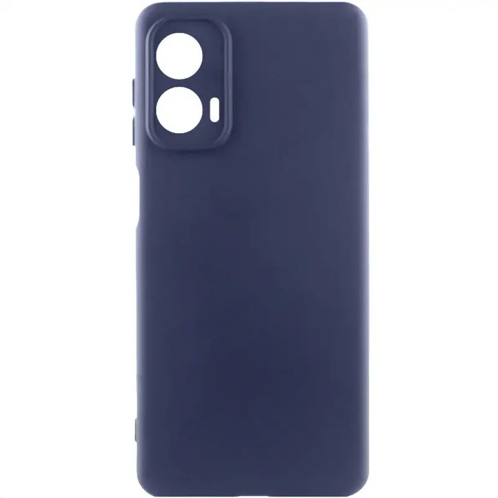 Чехол Silicone Cover Lakshmi Full Camera (AA) для Motorola Moto G85 Midnight Blue