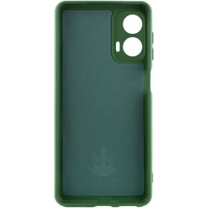 Чехол Silicone Cover Lakshmi Full Camera (AA) для Motorola Moto G85 Dark Green