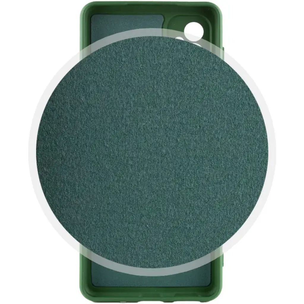 Чехол Silicone Cover Lakshmi Full Camera (AA) для Motorola Moto G85 Dark Green
