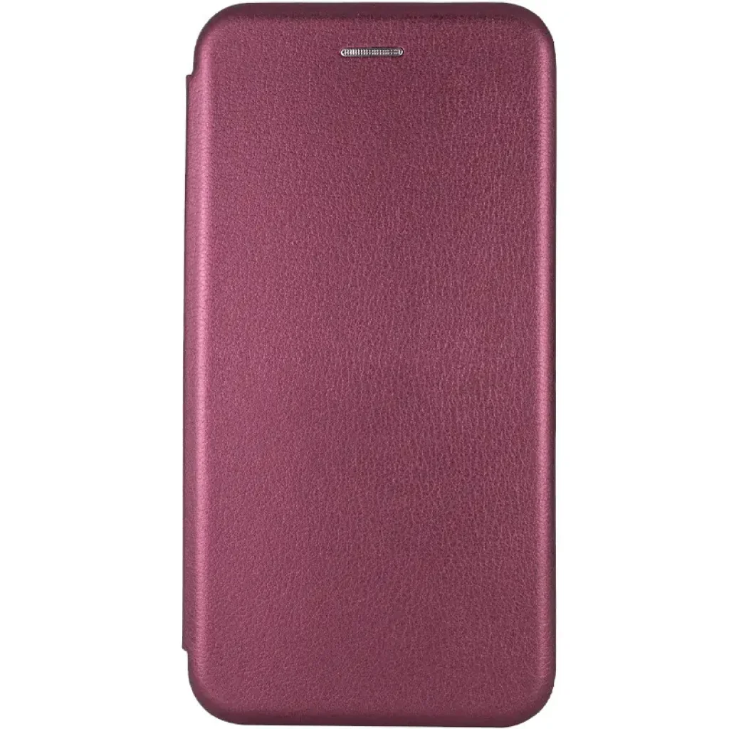 Чохол Classy PU Case для Motorola Moto G85 Bordo
