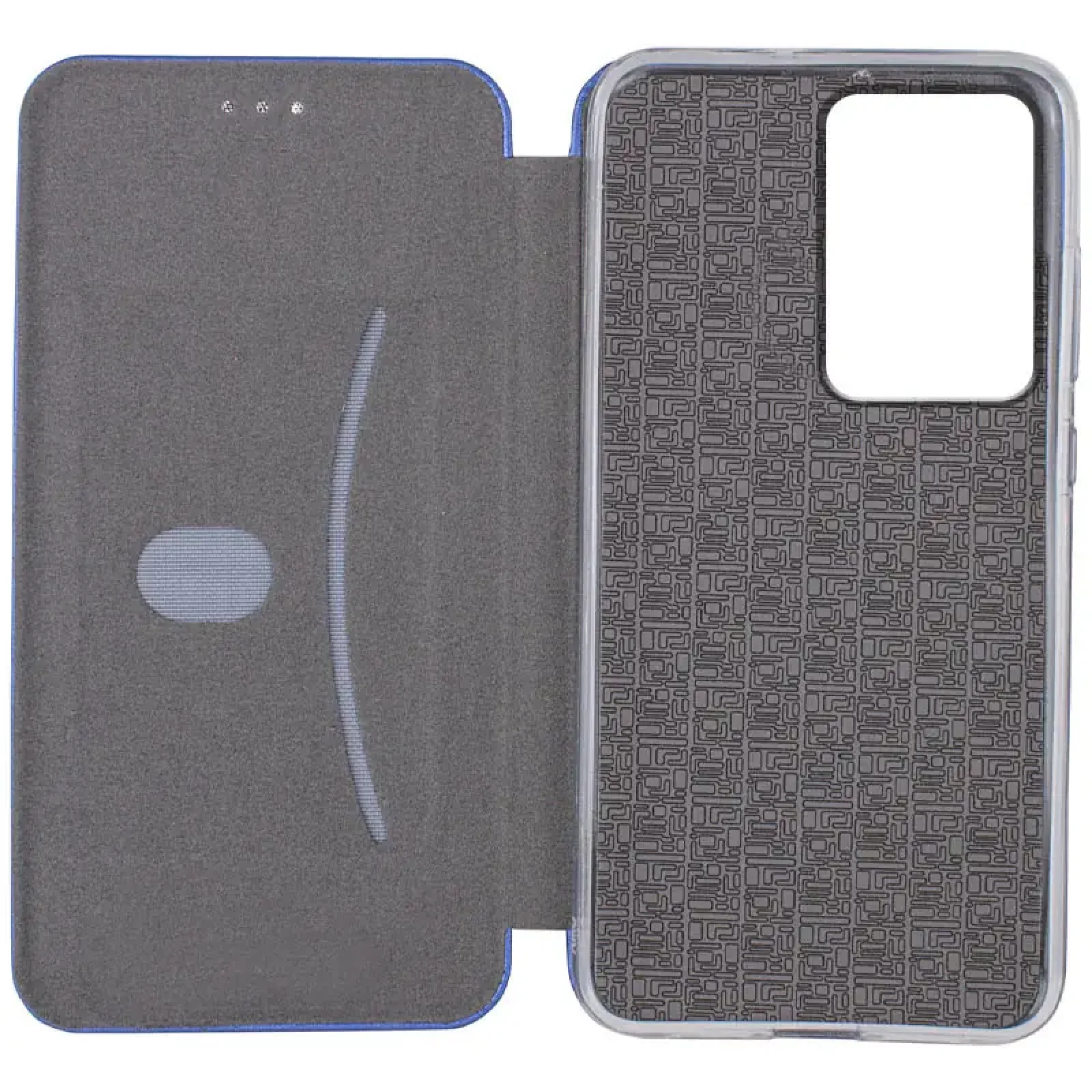 Чехол Classy PU Case для Motorola Moto G85 Blue